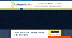 Desktop Screenshot of lordcontractors.com
